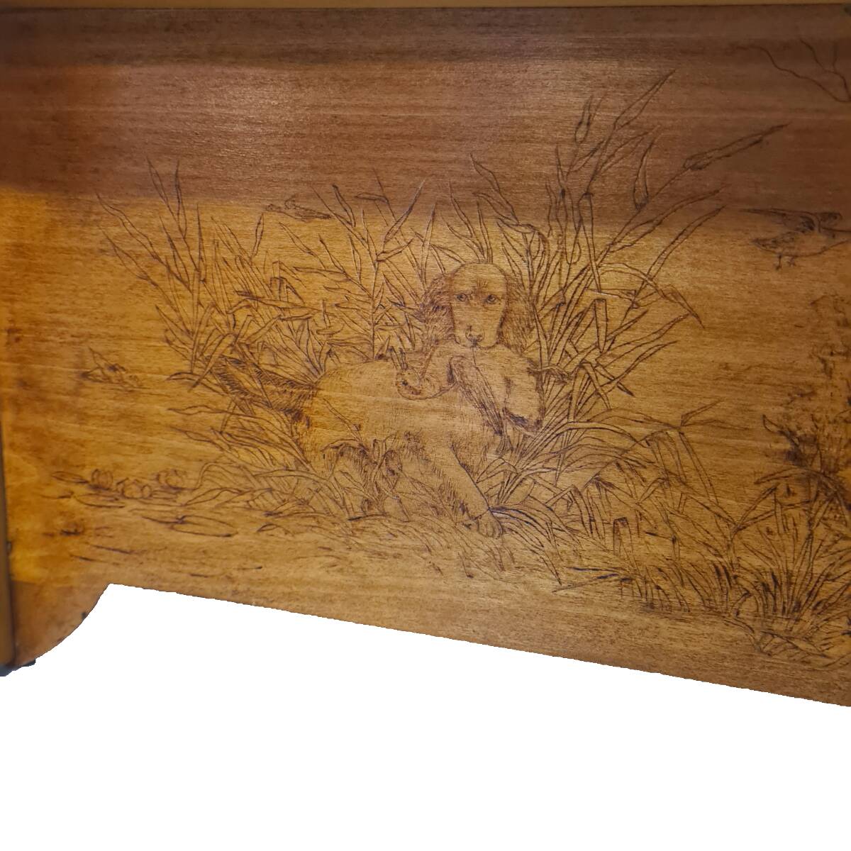 Antique Flemish Wall Tiered Stand, early 1900s