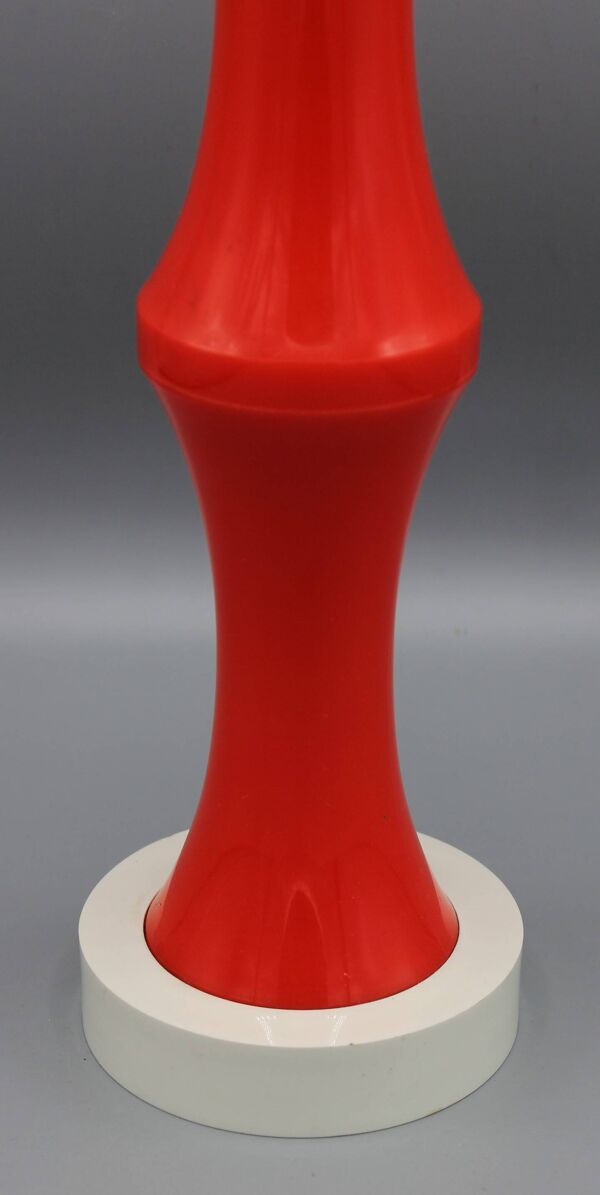 Ancien moulin a poivre vintage pop 70 Guzzini design orange - grand modele