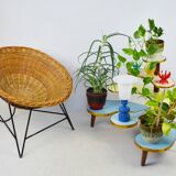 Rockabilly flowerbed, 1960s