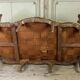 Louis XV carved wood basket seat, 18th century