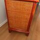 Maugrion rattan room - Roche Bobois - bed, chest of drawers and bedside table