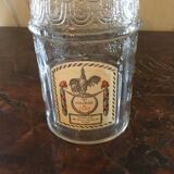 Old Guerlain perfume bottle engraved glass bees