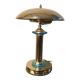 Lamp chrome and gold 1980
