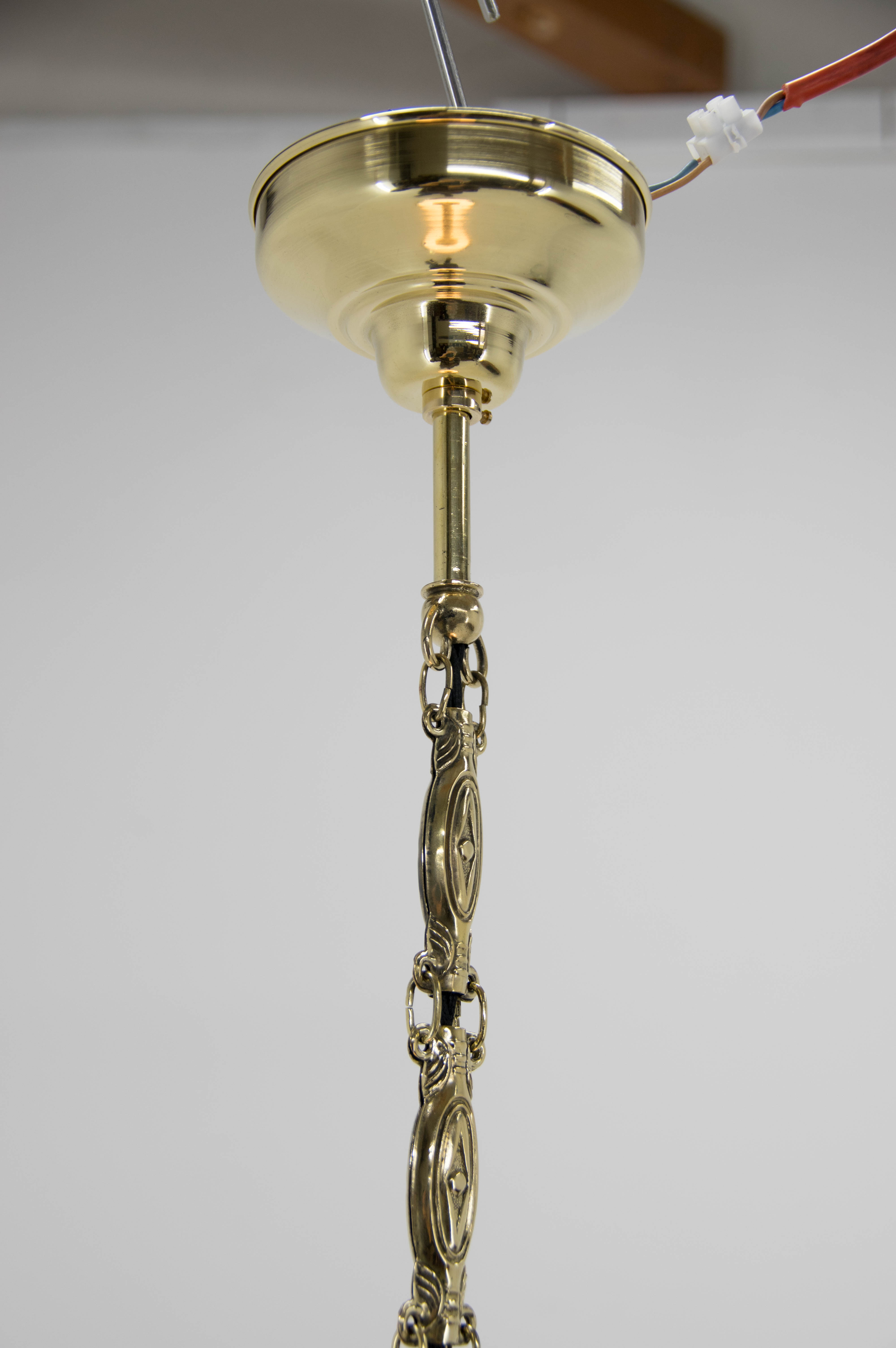 Art nouveau pendant, 1920s, restored