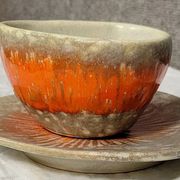 1930s ceramic cup and saucer