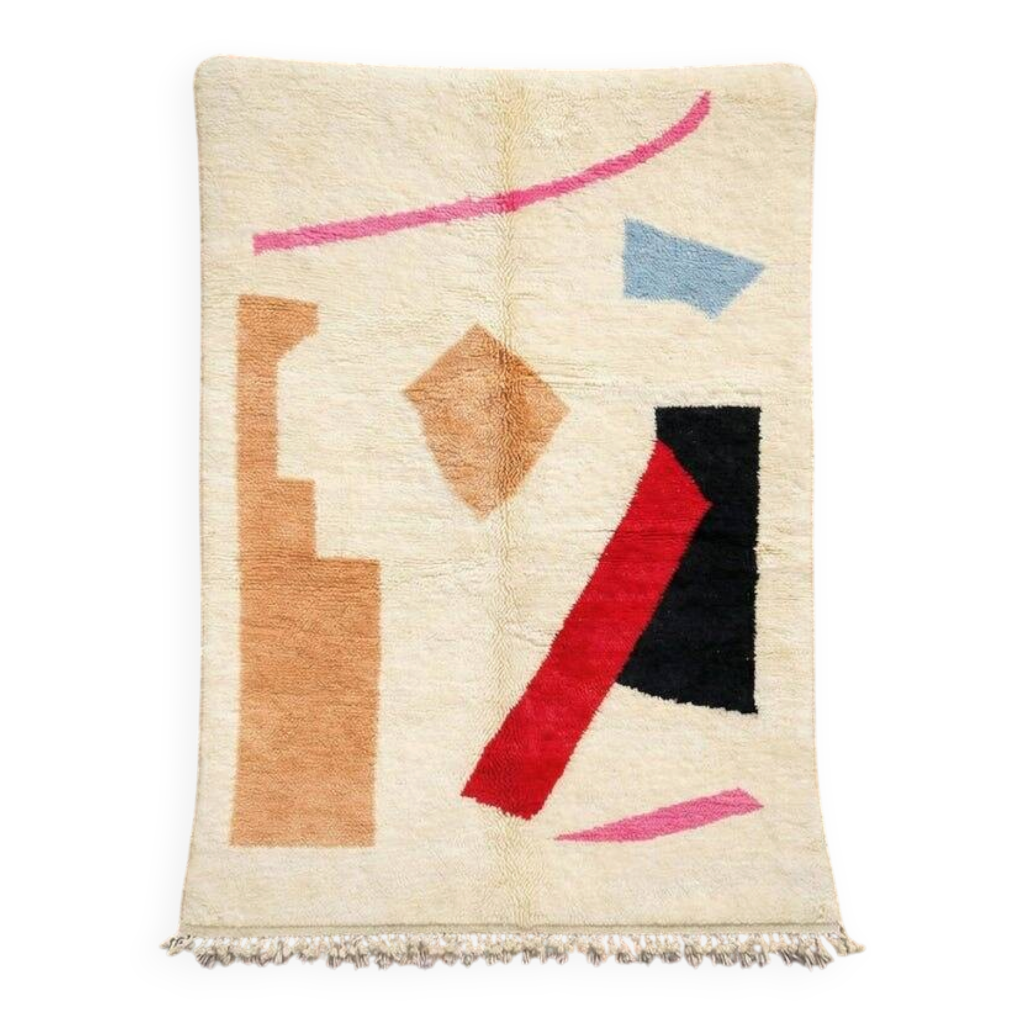 Moroccan wool rug