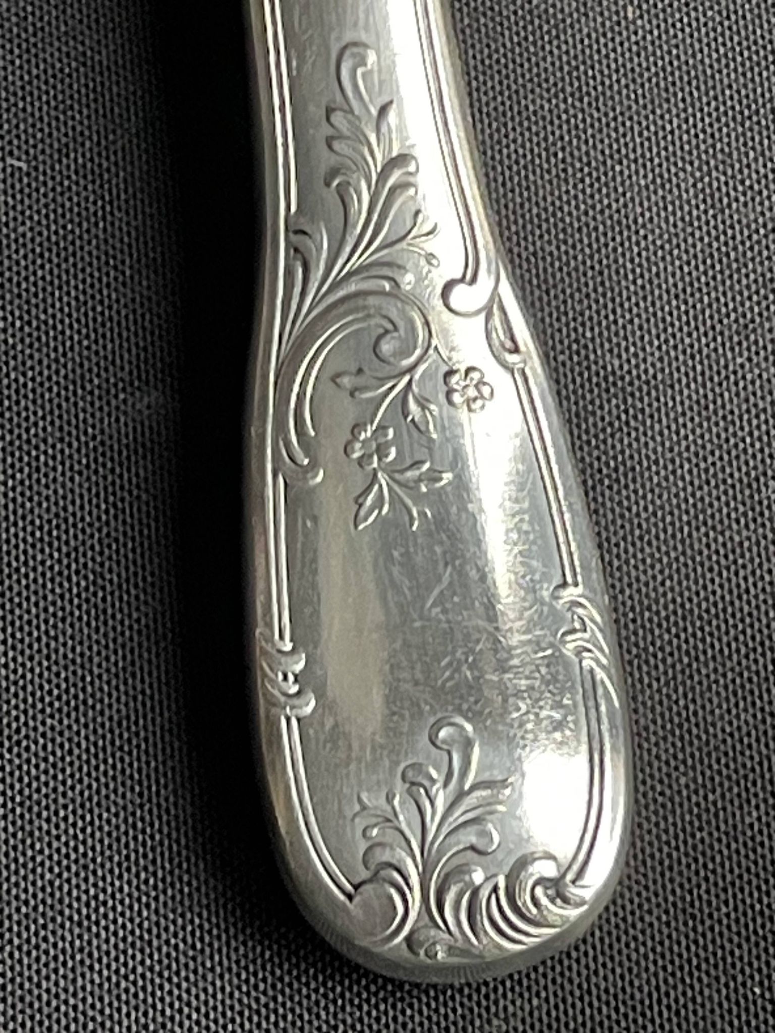 Box of 12 table knives – Orfèvrerie G. Vivier et Nogent