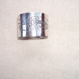 Solid silver towel ring