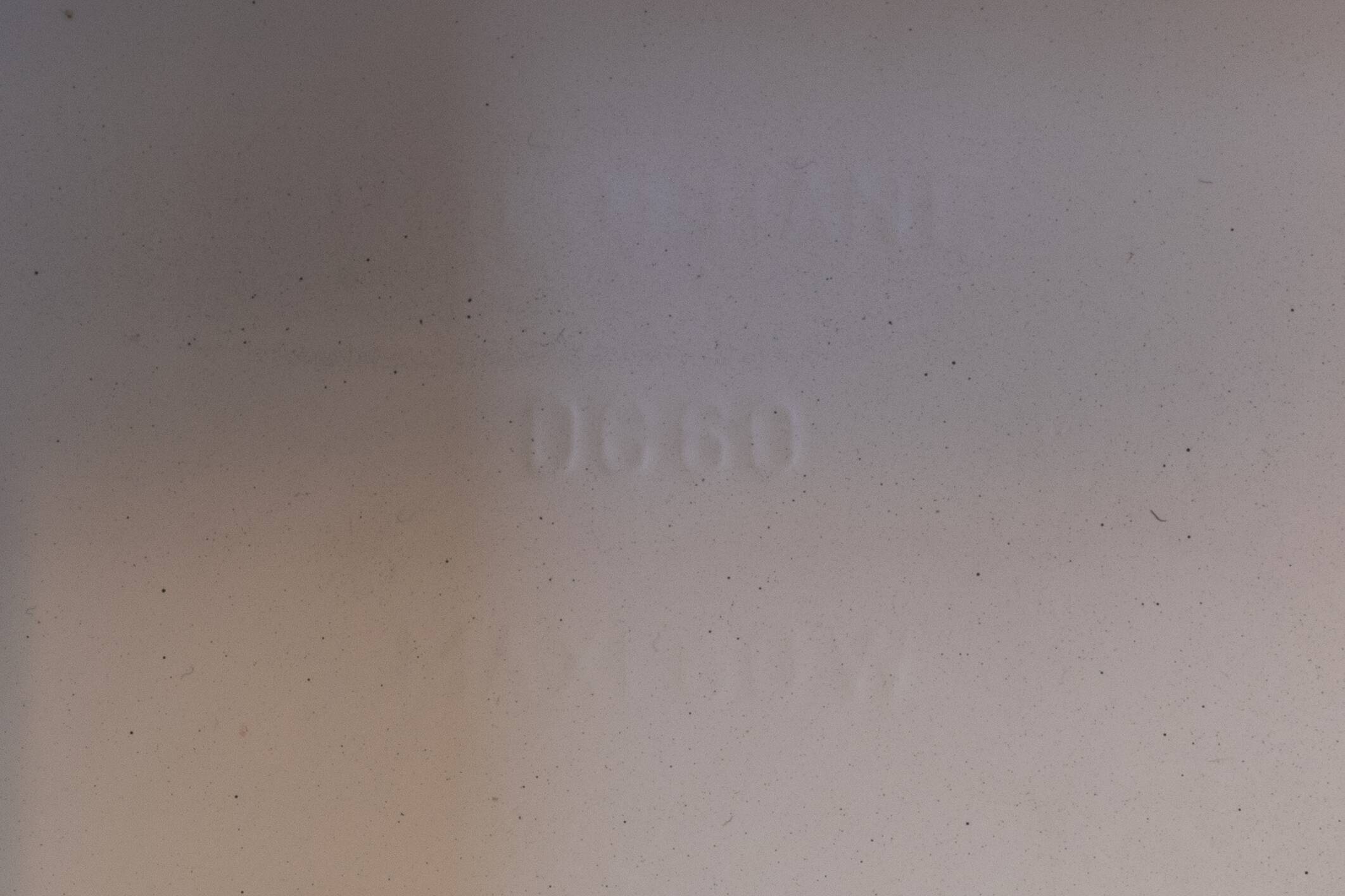 Set of 2 square wall or ceiling lights Holophane DC60