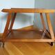 Service coffee table with wheels stamped LG