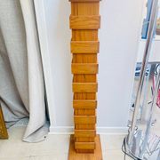 Porte-plantes en bois design – Années 70