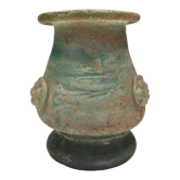 Murano glass vase "A Scavo" (Italy).