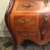 3-drawer neo-baroque commodus circa 1960 (pair available)