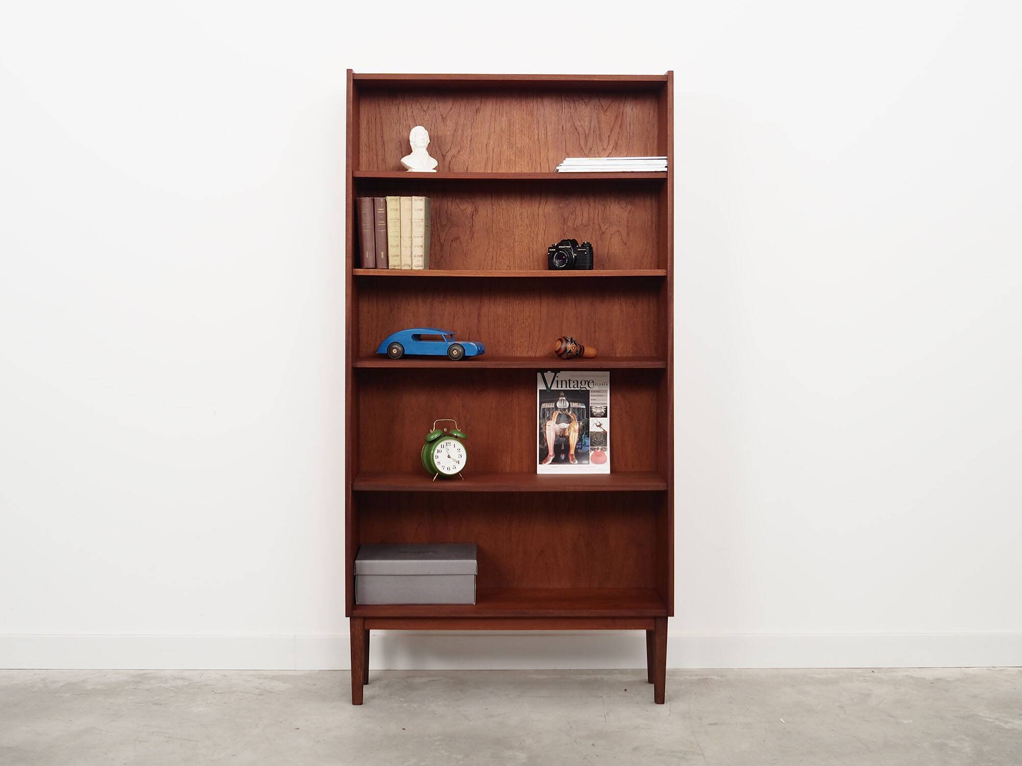 Teak bookcase, Danish design, 60's, production: Denmark
