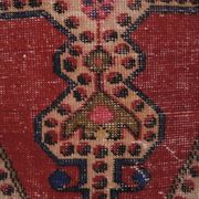 Vintage Turkish rug from Oushak, hand-woven 135x220 cm