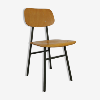 Chair, 1970s, Metal Green Frame