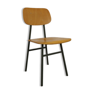 Chair, 1970s, Metal Green Frame