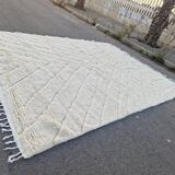 New Large Moroccan Handwoven Wool Rug