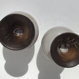 2 Mazagrans signed Gérard Hofmann 50s/60s