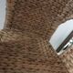Children's armchair in braided sea rush