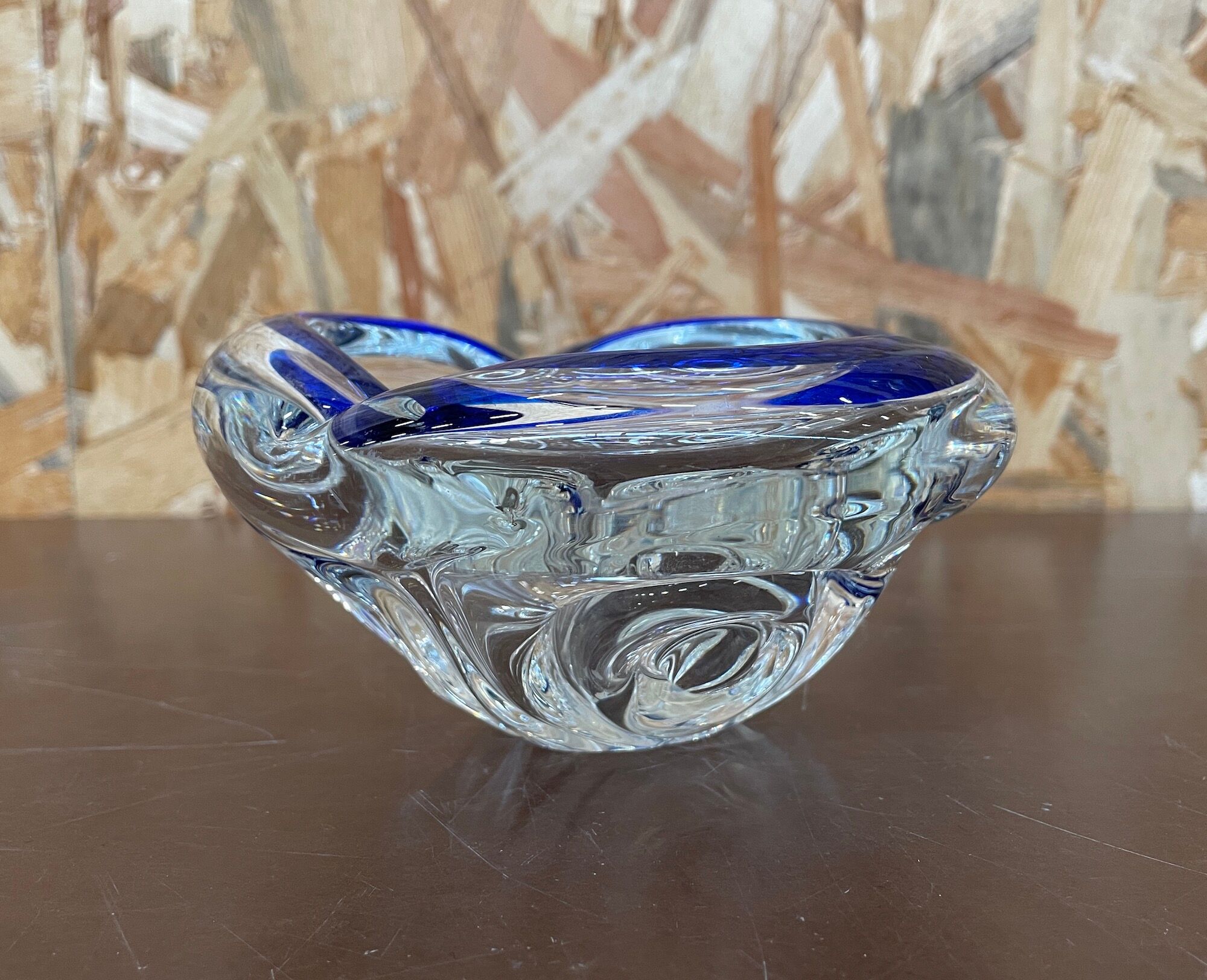 Cendrier en verre de Murano