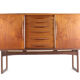 Vamo Sønderborg highboard attr. Arne Vodder | 194 cm  danish design in teak