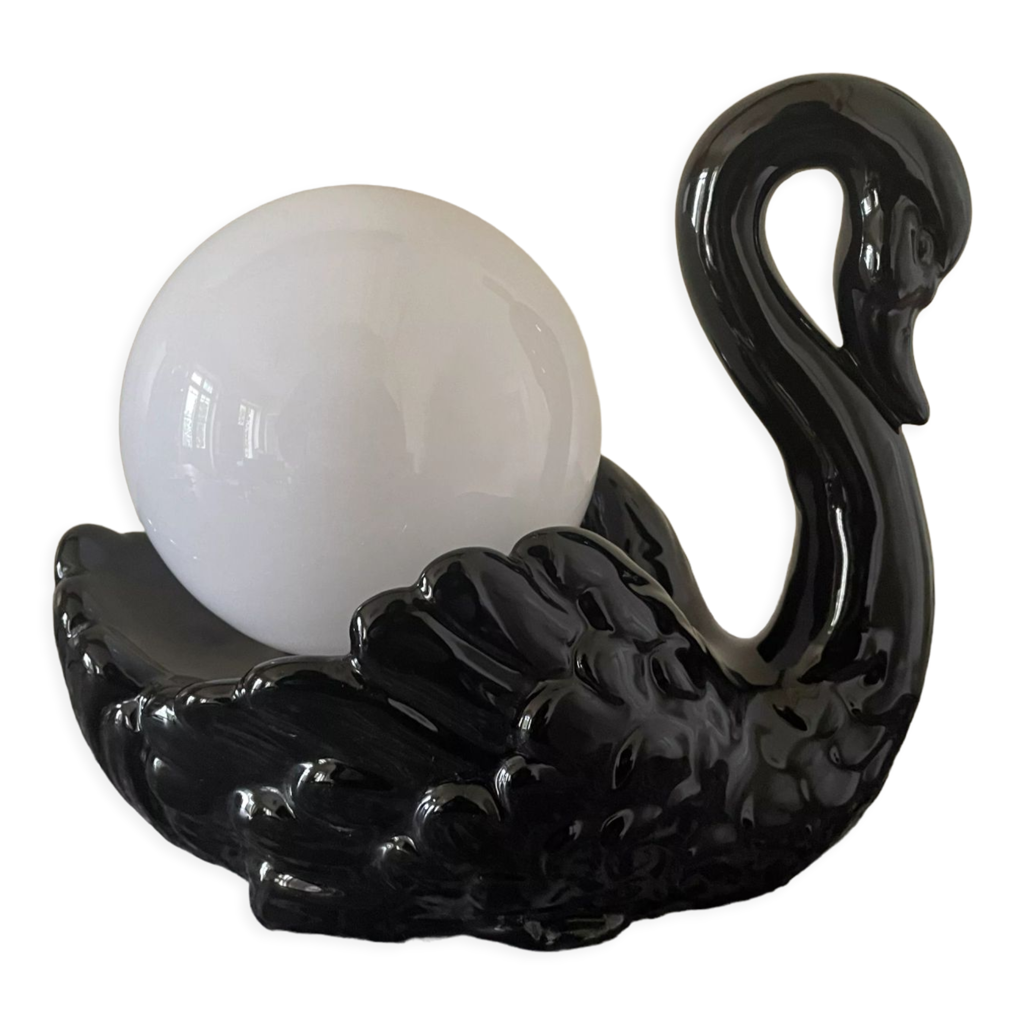 Black swan lamp
