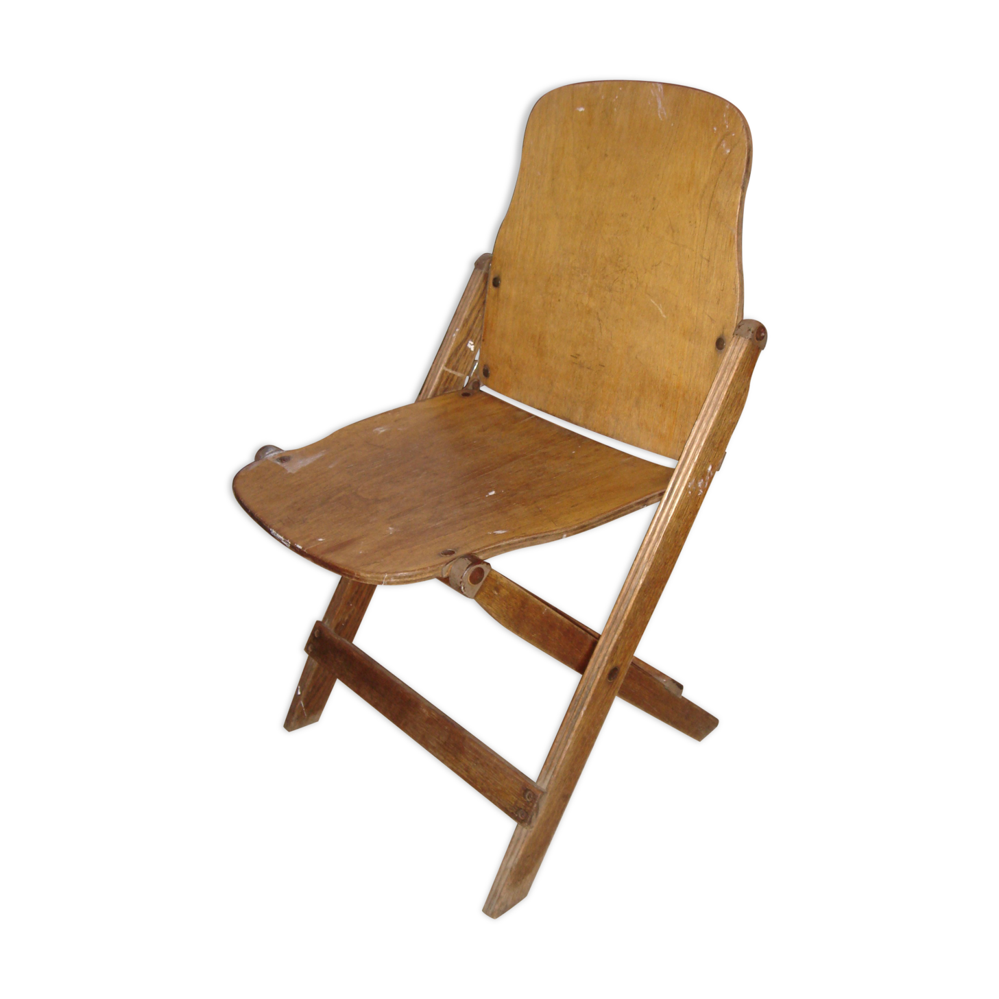 American World War II 39/45 Folding wooden chair