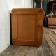 Paire de tables de nuit en pin chevet bout de canapé vintage ancien 1950 1960 rétro