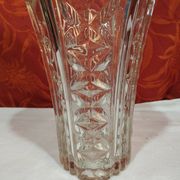 Ancien grand vase en verre haut