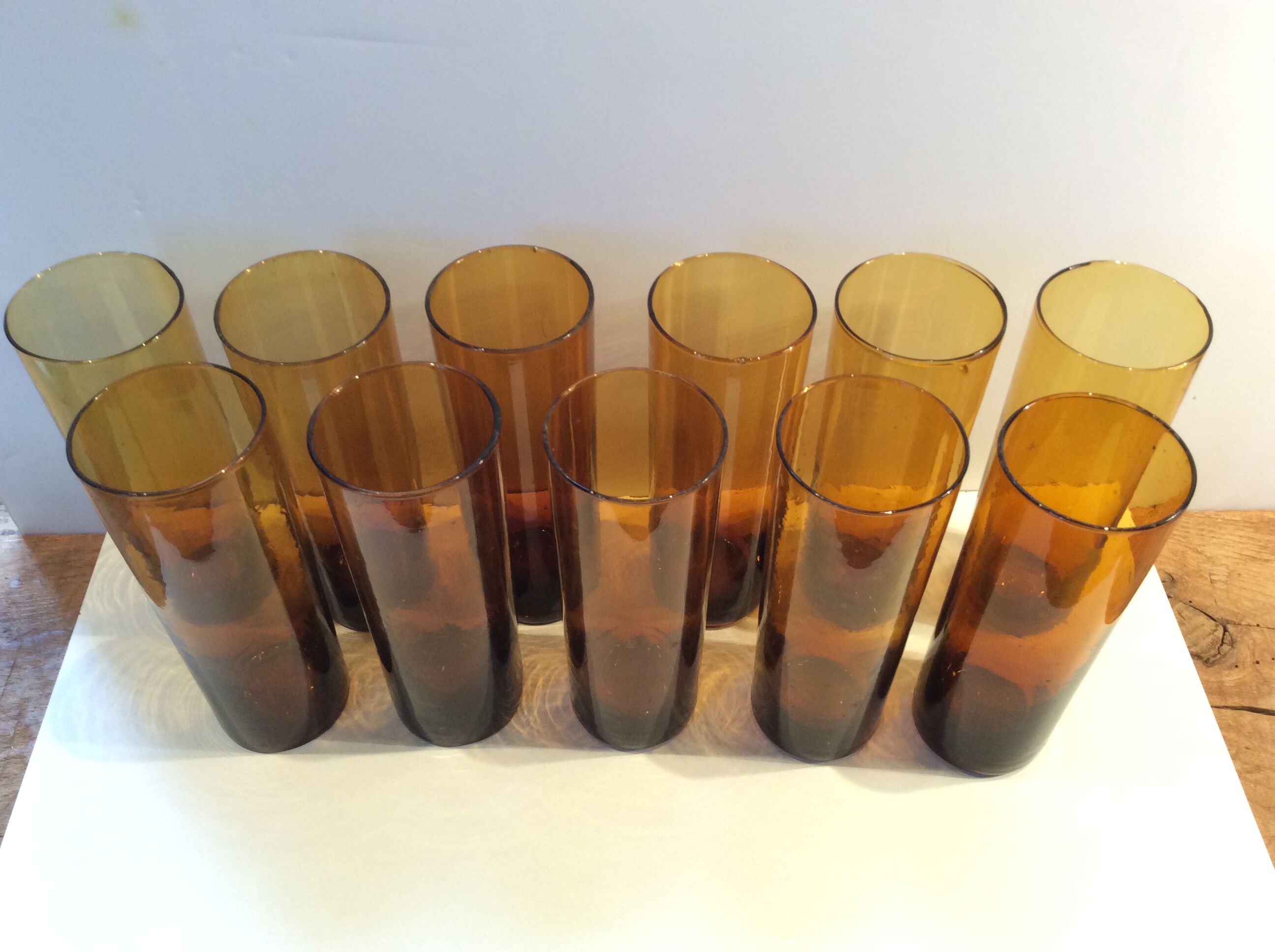 Glasses vintage orangeade