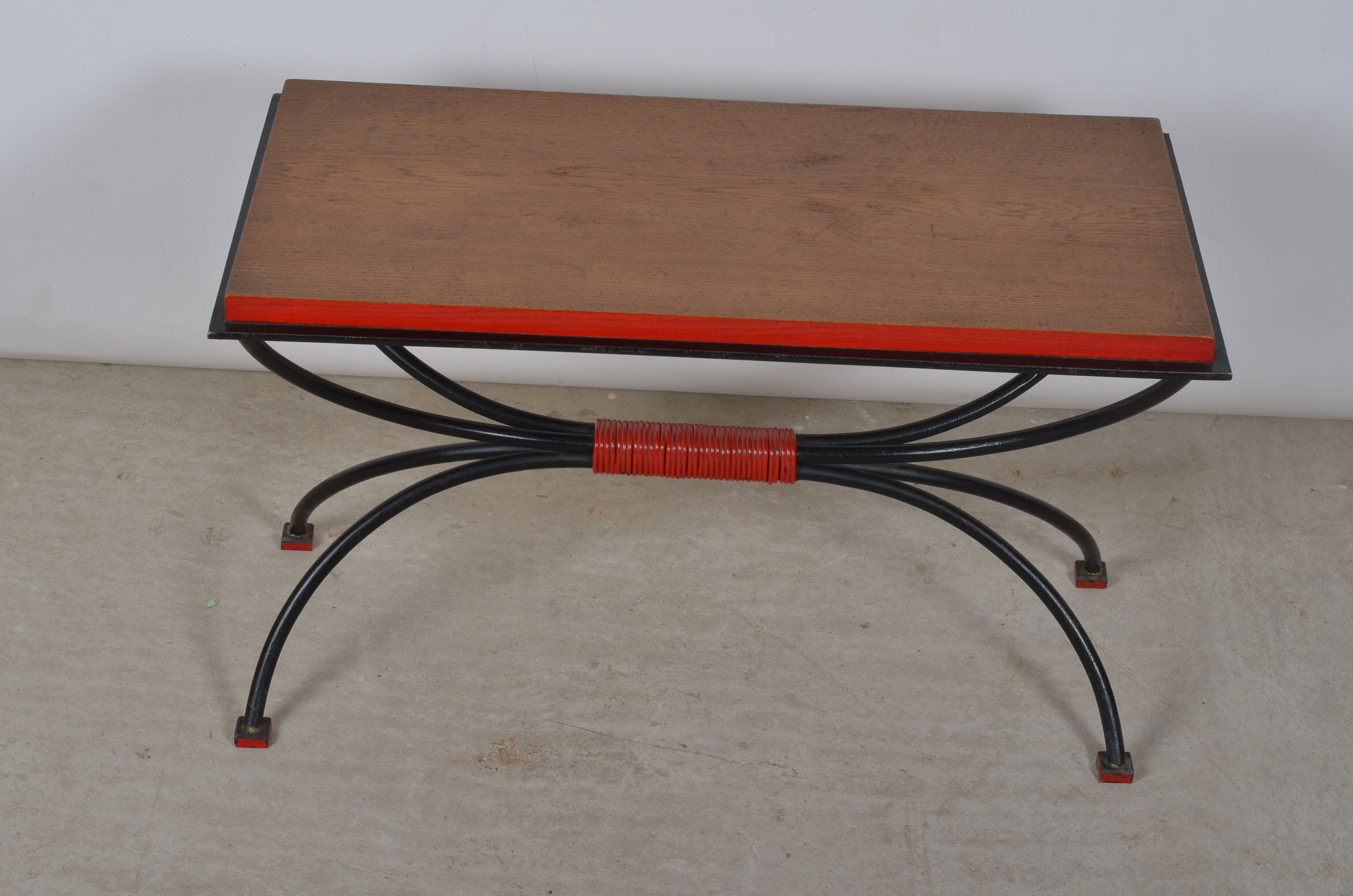 Wrought iron coffee table