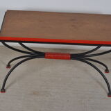 Wrought iron coffee table