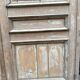 Closet façade with double doors in solid fir twentieth century