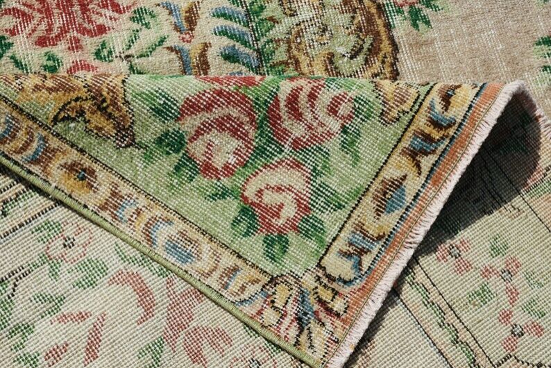 Ancient artisanal Anatolian carpet 295x175cm