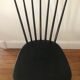 Sweden chair 1960 black bar stamped