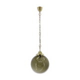 Big glass pendant from Valašské Meziříčí, 1970´s