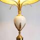 Large 'Palm' Table Lamp by Boulanger, Belgium 1970's