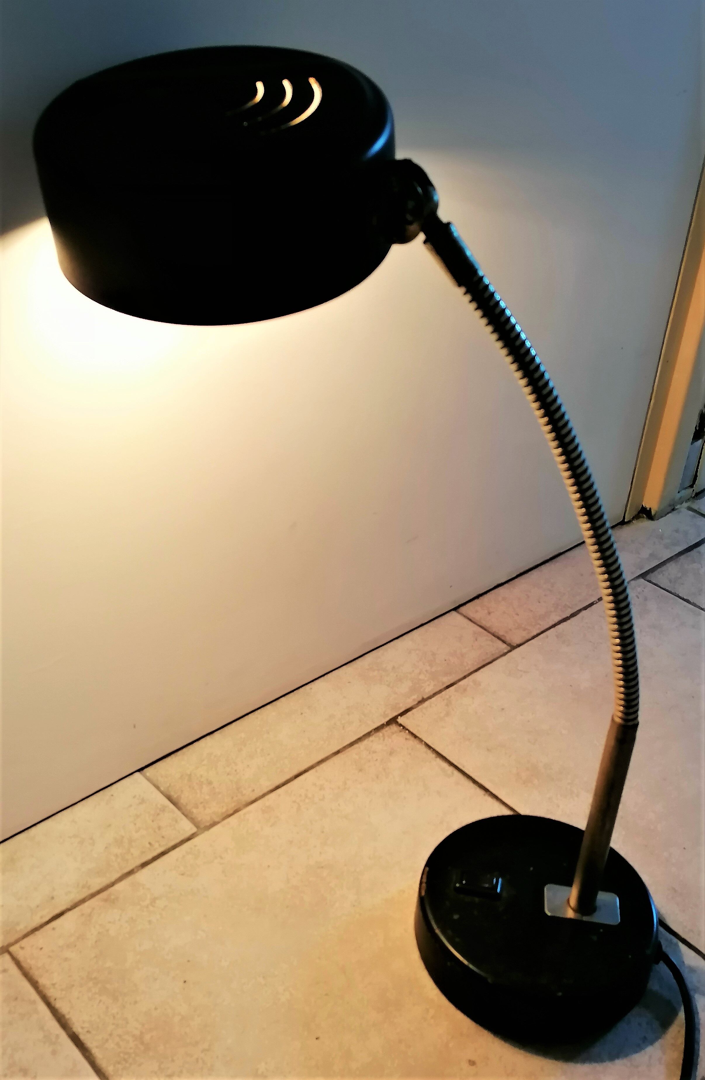 Desk lamp workshop flexible arm vintage 50 60 s