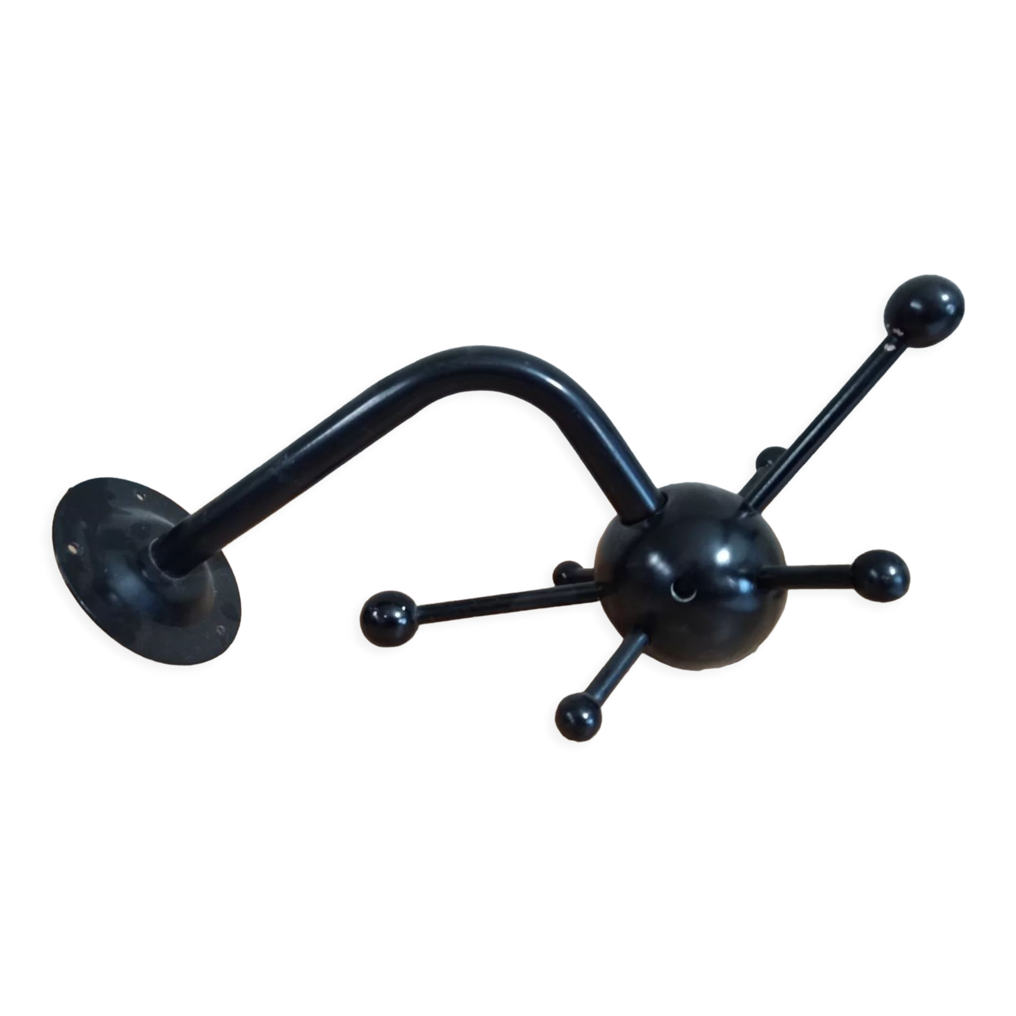 Vintage Sputnik wall coat rack