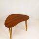 Table basse unique de style suédois moderne par Bo Fjaestad, Suède, années 1950