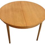 Ronde vintage verlengbare eettafel 'Wrenthorpe'