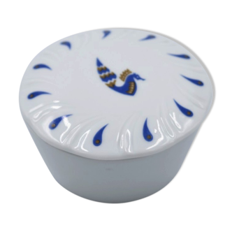 Boite bonbonnière en porcelaine décor de Jean Picard le Doux pour Air France Bernardaud Limoges