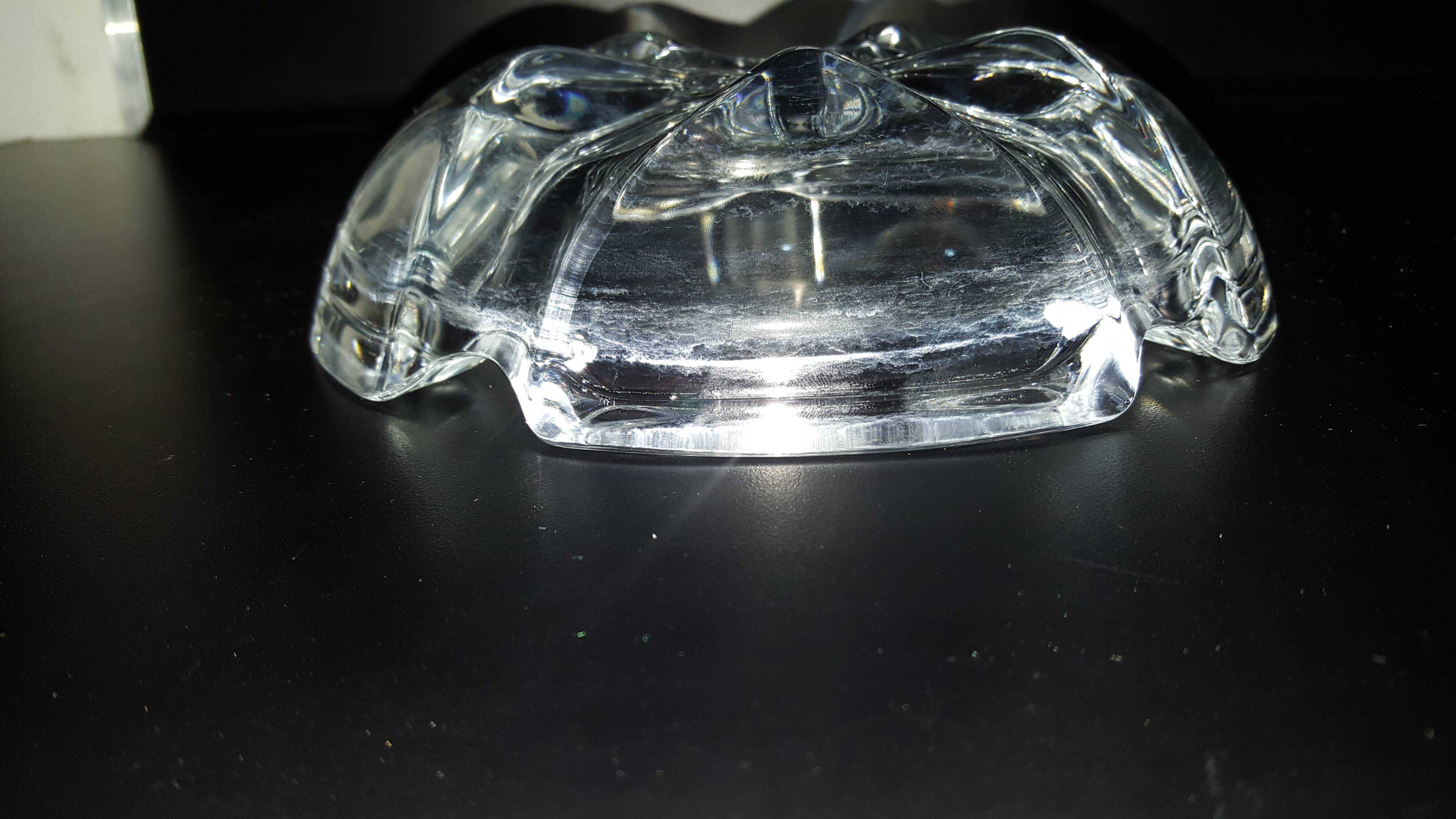Large Crystal ashtray