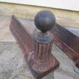 Pair of ancient cast iron channels