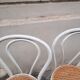 Pair of bistro chairs
