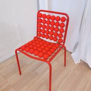 Set of 5 Vintage Pop Art Kids Chairs: SLOG Croatia 1980s