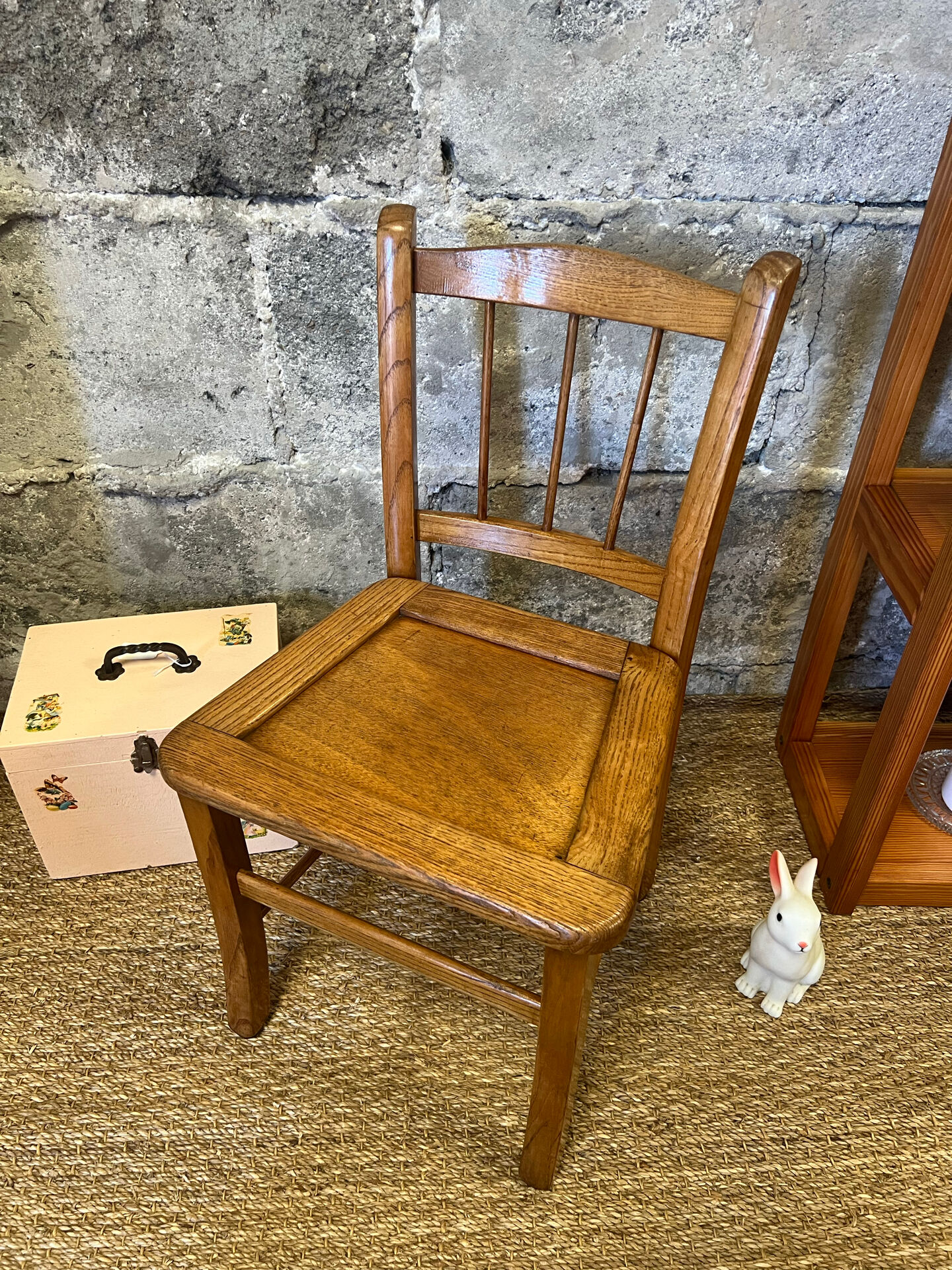 Chaise bistrot vintage pour enfant