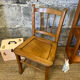 Chaise bistrot vintage pour enfant