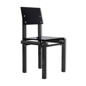 Metal military chair